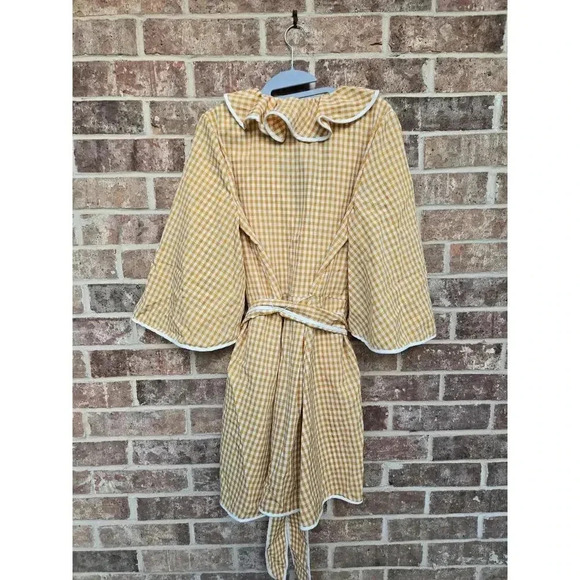Keepsake The Label Plaid Yellow Dress - Picture 2 of 4